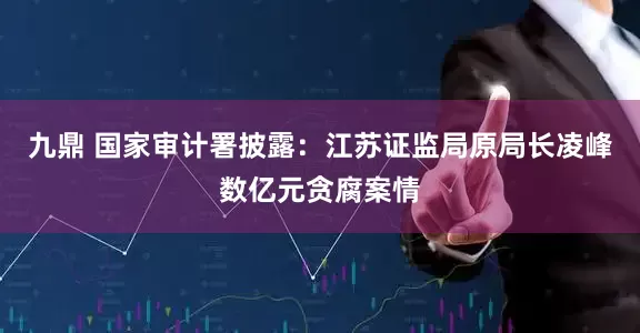 九鼎 国家审计署披露：江苏证监局原局长凌峰数亿元贪腐案情